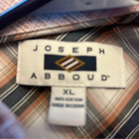 Joseph Abboud Casual Two Pocket Dress short - Modern plaid Size XL - Picture 6 of 6